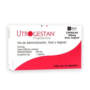 UTROGESTAN PROGESTERONA 14 PERLA 200MG