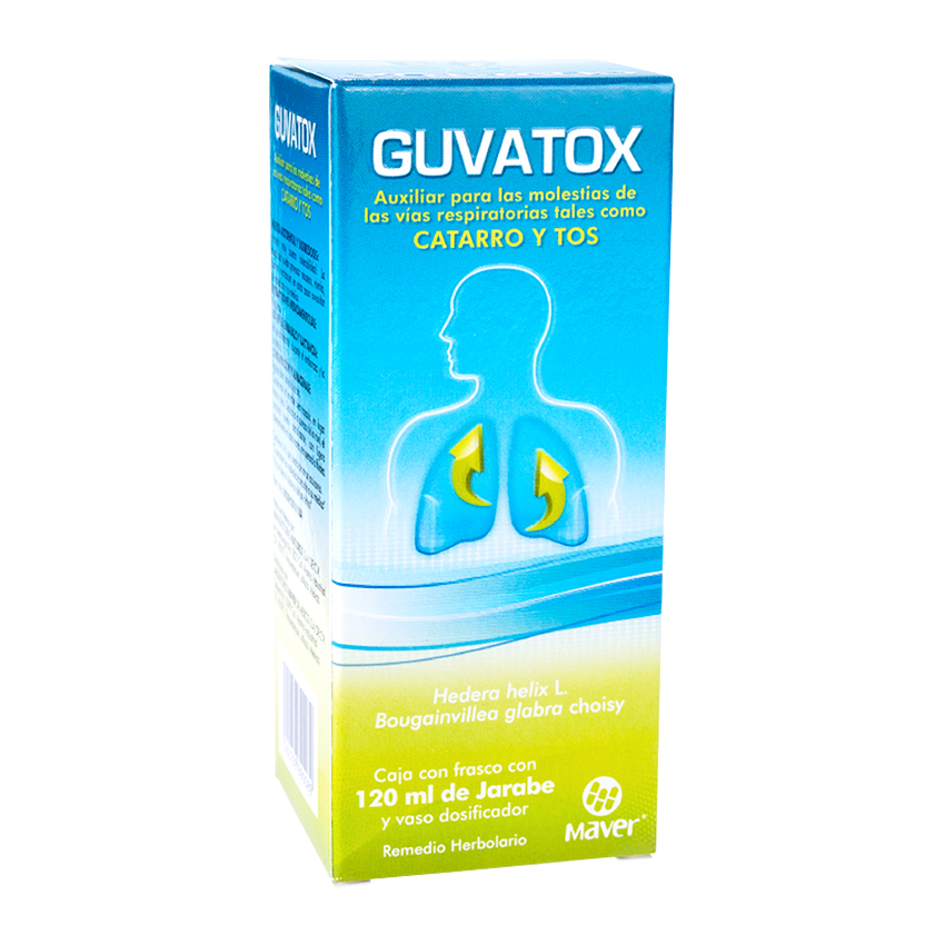 GUVATOX HEDERA HELIX /BUGAMBILIA 120 ML .