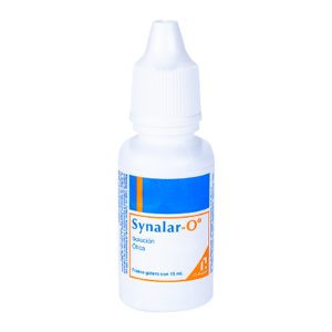SYNALAR FLUOCINOLONA/POLIMIXINA/NEOMICINA/LID 15 ML 0.25mg/3.5mg/20mg/1ml