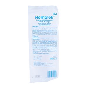 EQUIPO TRANSFUSION SANGRE FILTRISET HEMOTEK 1 PZA
