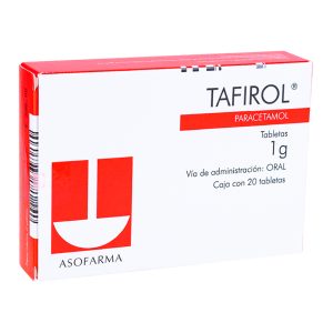 TAFIROL PARACETAMOL 20 TAB 1GR