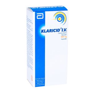 KLARICID CLARITROMICINA INY 1 AMP 500mg
