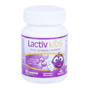 LACTIV KIDS LACTOBACILOS UVA MASTICABLES 30 TAB