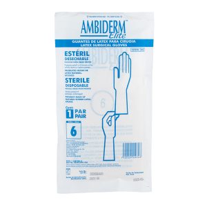GUANTE ESTERIL PAR 1 PAR # 6.0