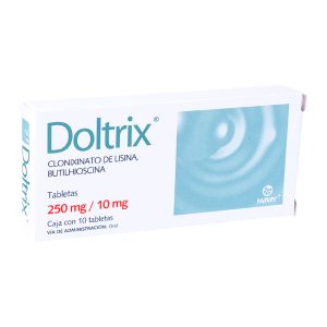 DOLTRIX LISINA/BUTILHIOSCINA 10 TAB 250MG/10MG