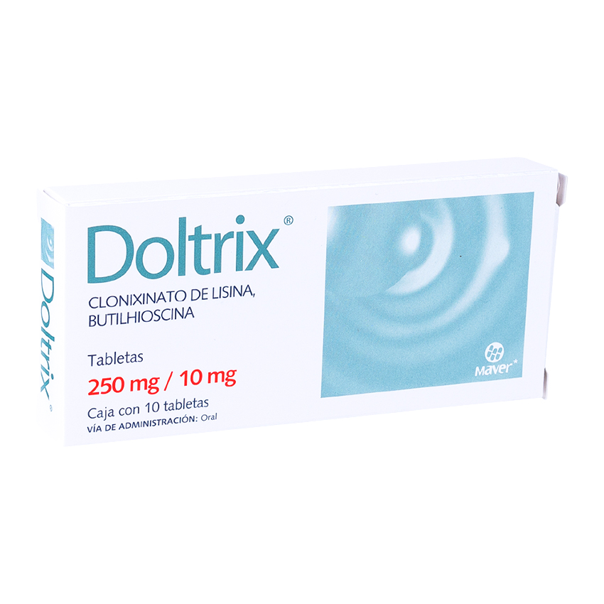 DOLTRIX LISINA/BUTILHIOSCINA 10 TAB 250MG/10MG