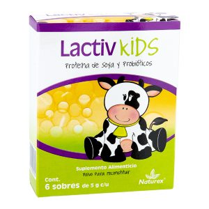 LACTIV KIDS PROTEINA DE SOYA/PROBIOTICOS 6 SOBRE