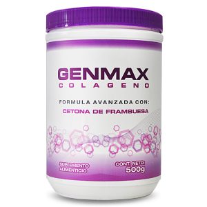 GENMAX COLAGENO/CETONA DE FRAMBUESA POLVO 500 G
