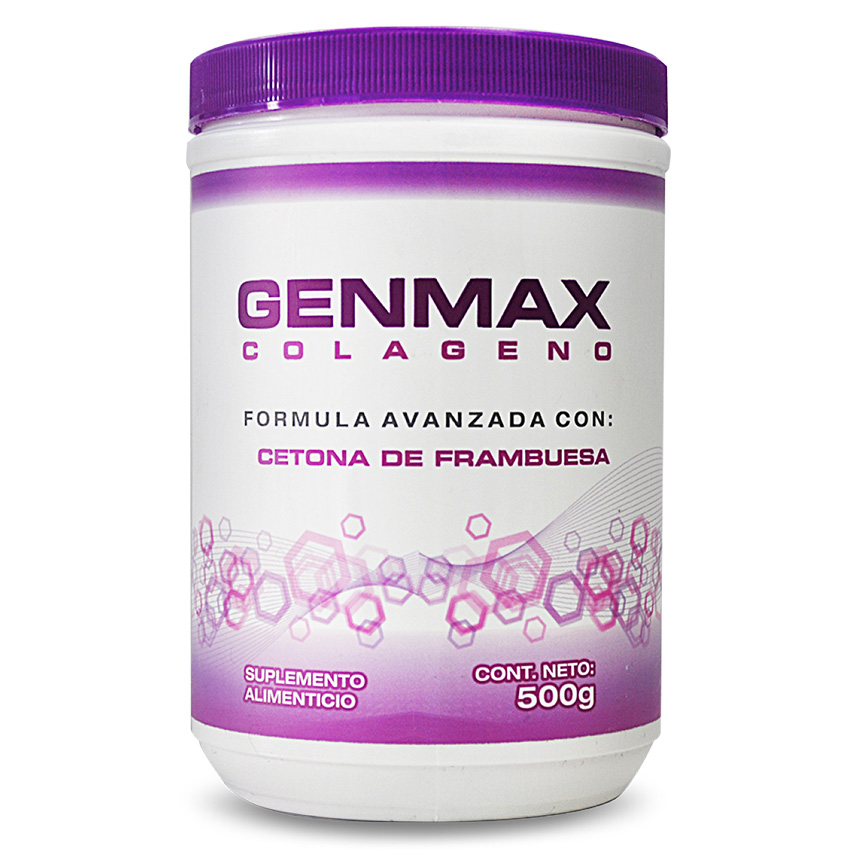 GENMAX COLAGENO/CETONA DE FRAMBUESA POLVO 500 G